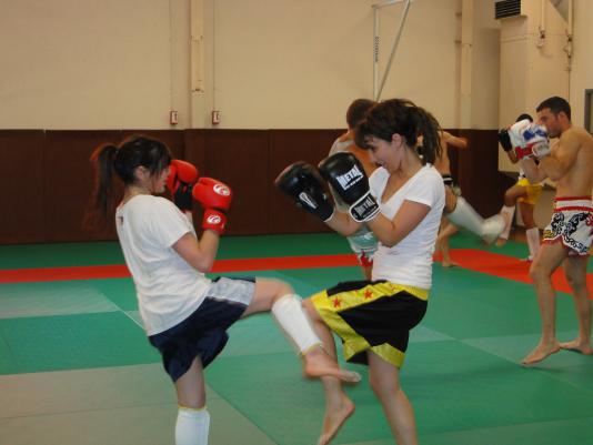 Logo du club de taekwondo et boxe thaïlandaise