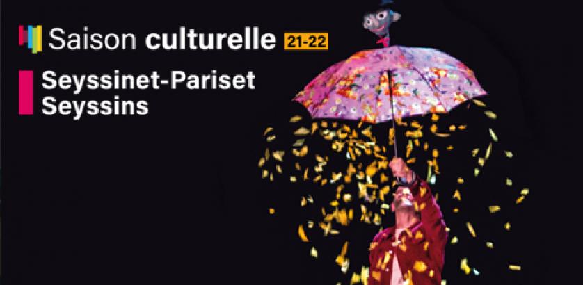 Homme Sous un parapluie avec confettis